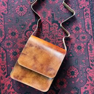 کیف دوشی چرم طبیعی