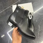 نیم بوت چرم 303 تک کش - تصویر 2