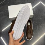 کفش چرم مصنوعی کاوه لئو قهوه ای - Image 5